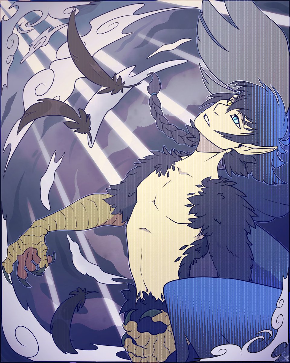 SablekeyRune's tweet photo. Experimental Portrait for UmbralGlitch https://t.co/FkexcJHuBl