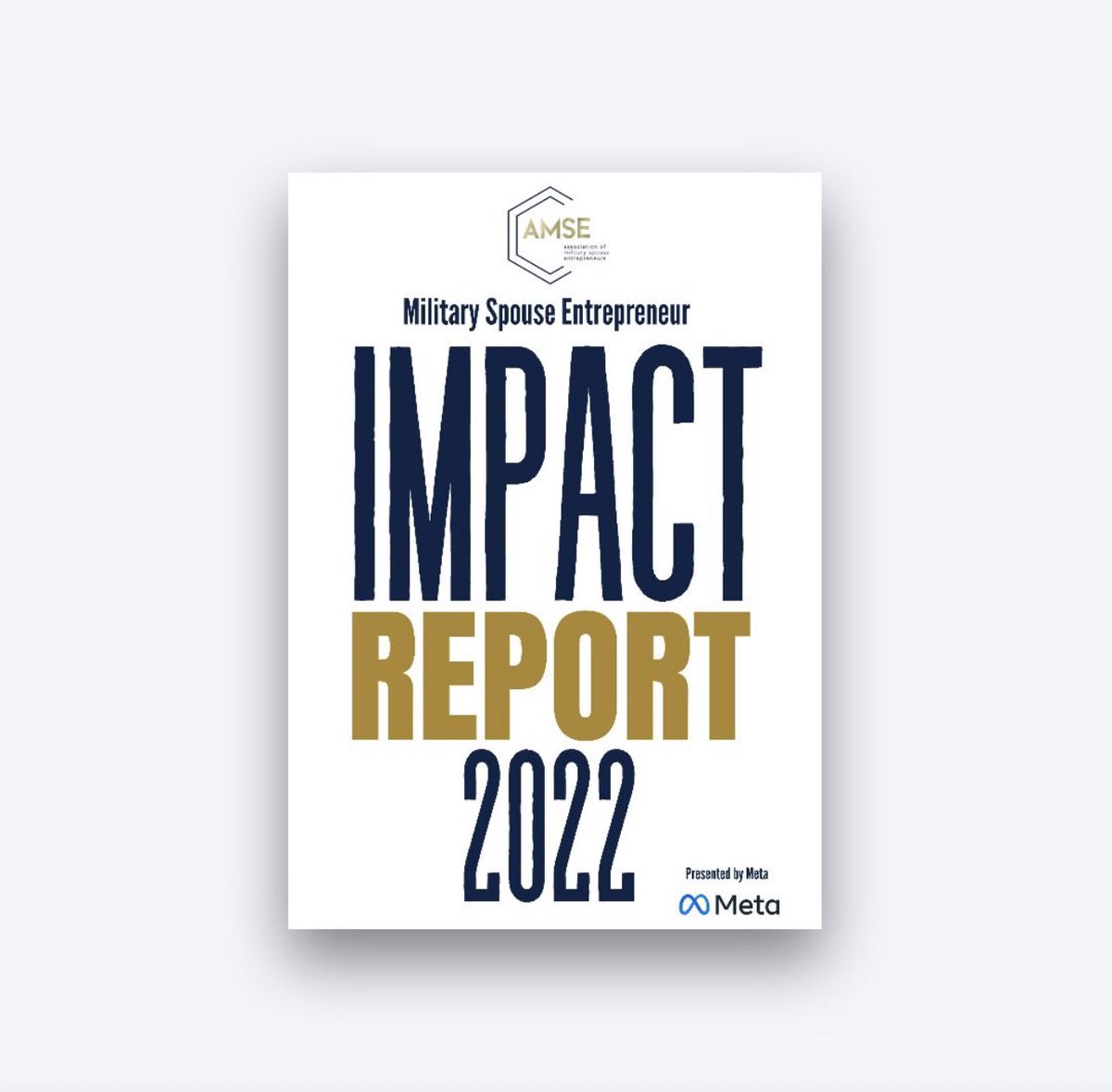 📑Today, we release the 4th AMSE Military Spouse Entrepreneur Impact Report. Our findings are based on AMSE members participating in our free program in 2022. 

Share far and wide, friends.
lnkd.in/eE5acf-Q