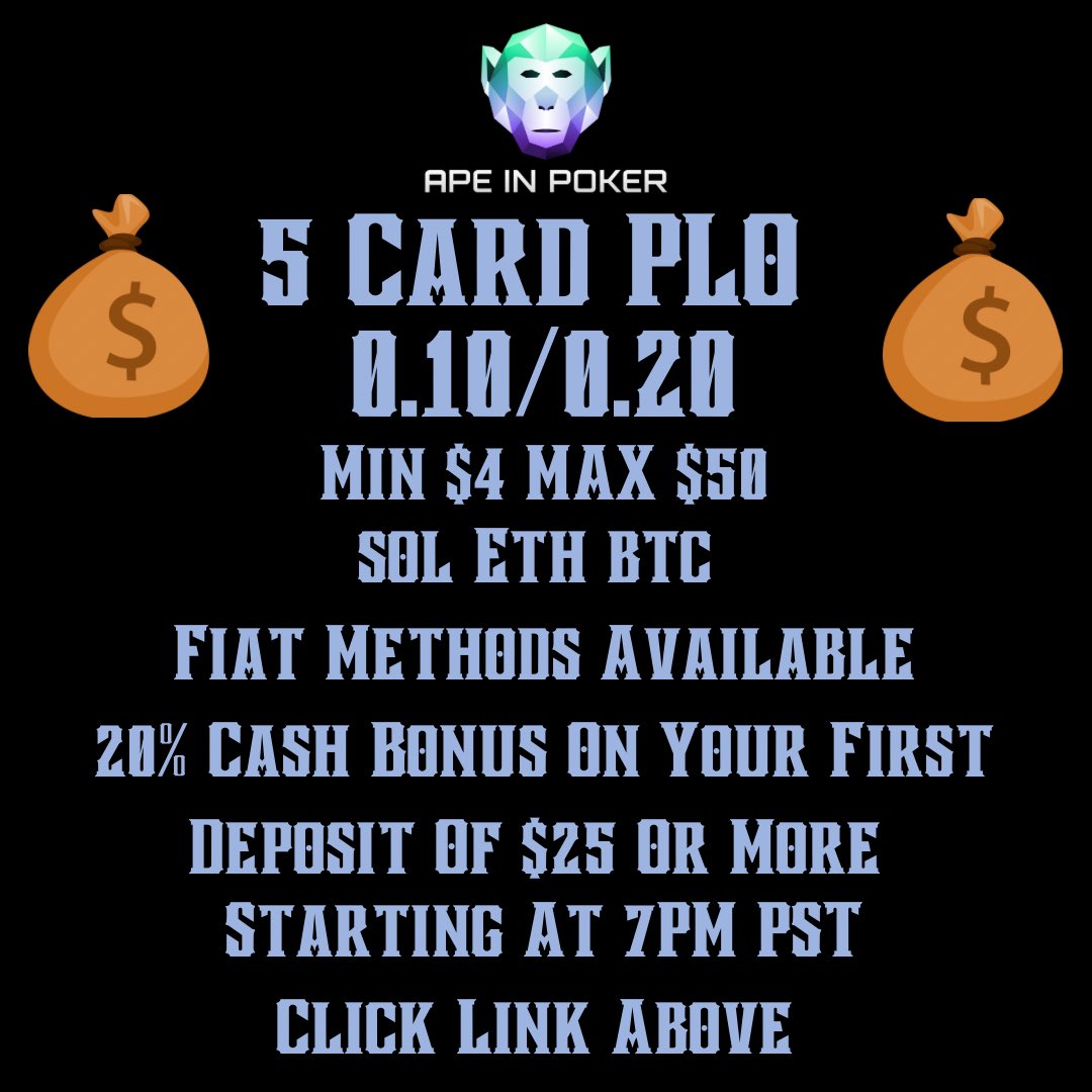 Ape In Poker tweet media