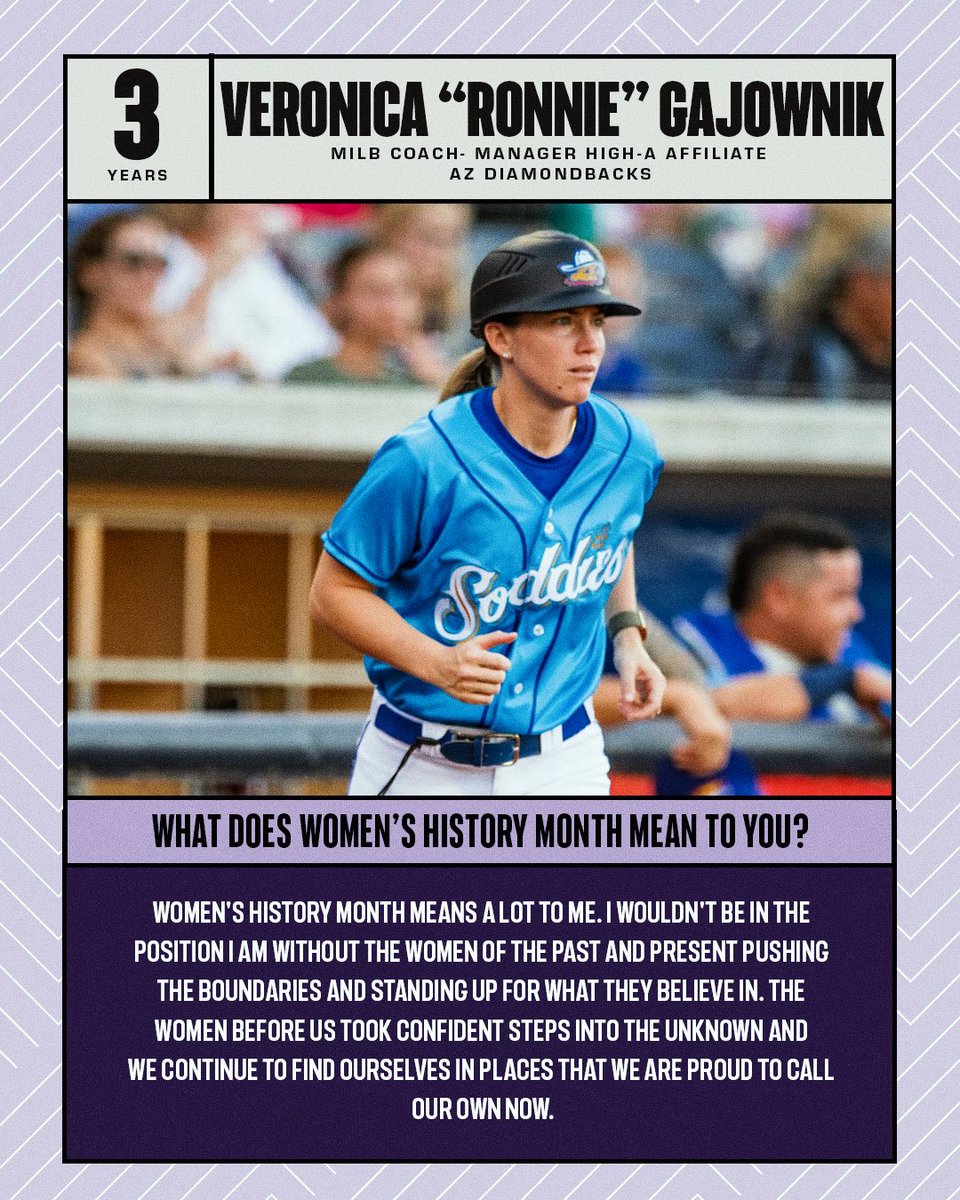 Happy Women’s History Month. Let’s keep the ball rolling.