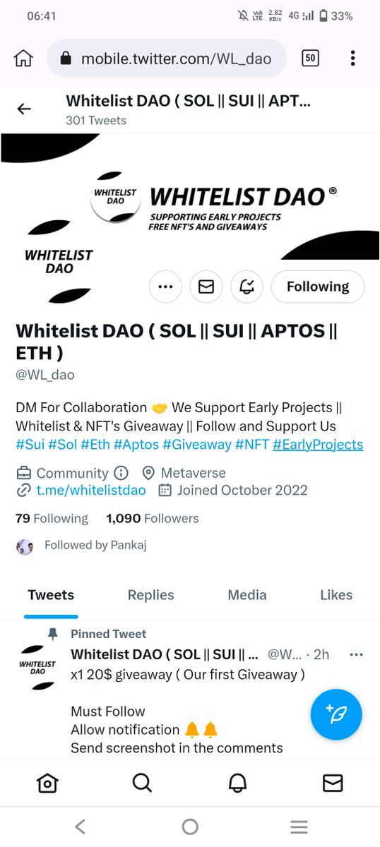 Simmax13's tweet photo. @WL_dao Done brother all tasks https://t.co/pfiWs4uZDJ