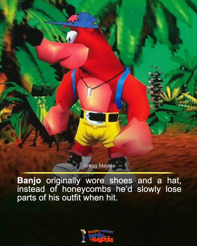 Facts about Banjo-Kazooie 🪺 on X: Before the #BanjoKazooie