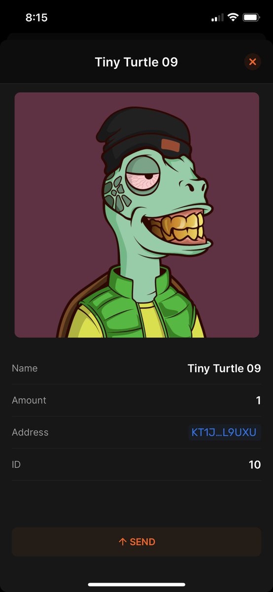 AlienzStudio's tweet image. #TinyTurtle #NFT #NFTcommunity #Airdrop #LittleDankAlienz 

Aaayyyeee much love to @realtinywhale for this epic airdrop. Got me a jumpstart on these tiny turtles. LFG 🔥🔥🔥