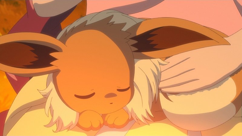 You have been blessed by sleeping Eevee :)