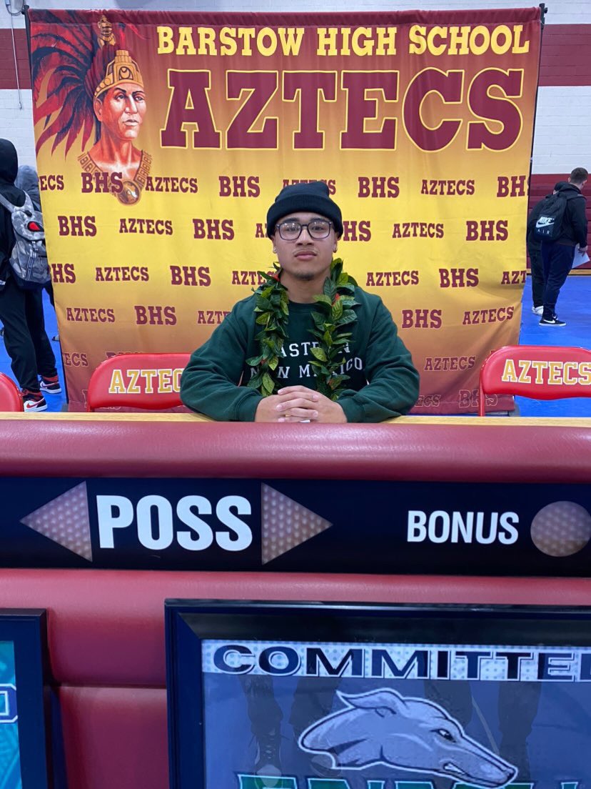 Congratulations <a href="/jlealofi40/">Lealofi</a> and <a href="/ayeohpeps22/">Nehemiah</a> for signing to Eastern New Mexico Univeristy today! 

Hard work is easy work! 
#HomeGrown #WinTheDay