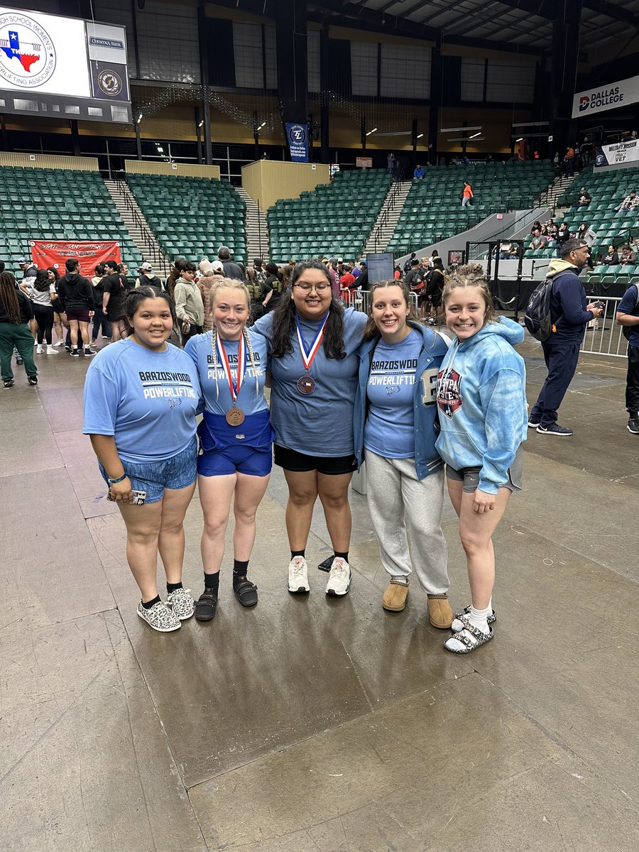 Congratulations to <a href="/2023_haley/">Haley Hughes</a> and Damaris Medrano for finishing 3 in both of their weight classes at the <a href="/thswpa/">THSWPA1</a> State meet in Frisco! Great way to end off the year ladies!!