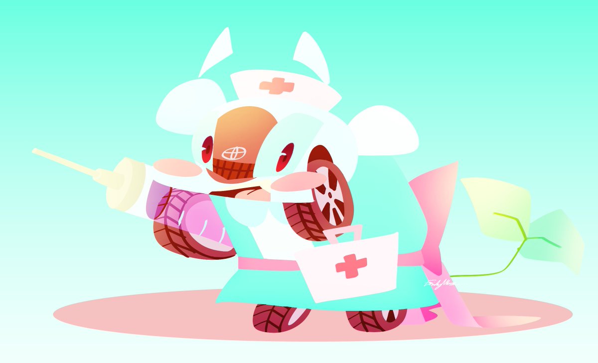 Nurse Shizen is back with my crazy-weird CUTENESS!!! 🚗🌱💊💉
.
.
.
.
#CarVerse
#illustration
#illustrationart
#cartoon
#artwork
#cars
#Automotive