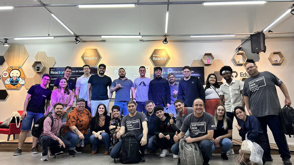 VictorDevRel's tweet photo. Global AI Bootcamp Brasil 2023 ao vivo no #ReactorSaoPaulo
#AI #GlobalAI #GlobalAIBootcamp #GlobalAICommunity #IA #Microsoft #MSFTReactor #MicrosoftBrasil #MicrosoftReactor https://t.co/Xr8RrJbkVx