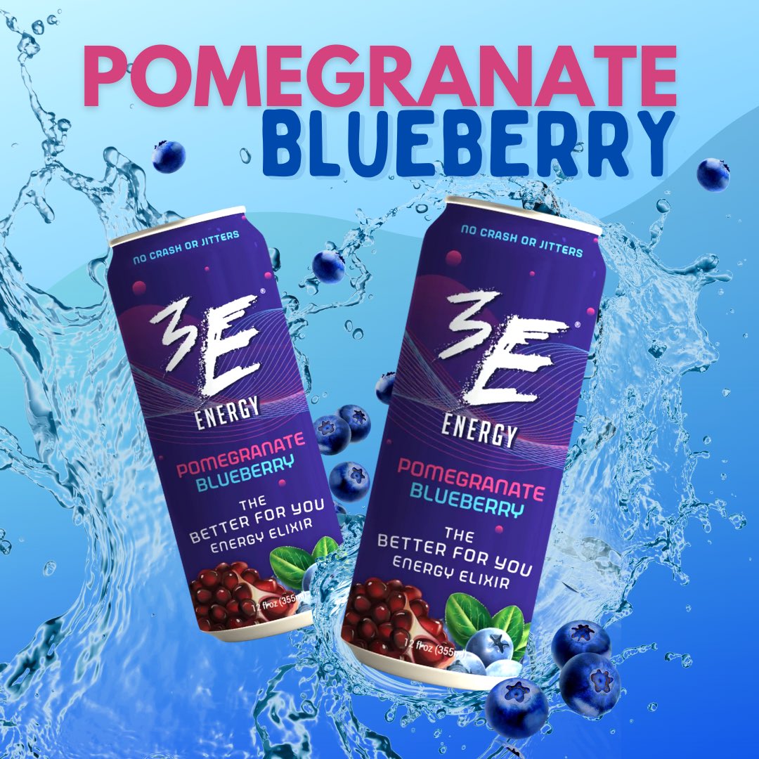 3eEnergyDrink's tweet photo. If you haven’t tried this #EnergyElixir you are missing out on a BERRY good flavor 😉 https://t.co/jMqeeIjaxe