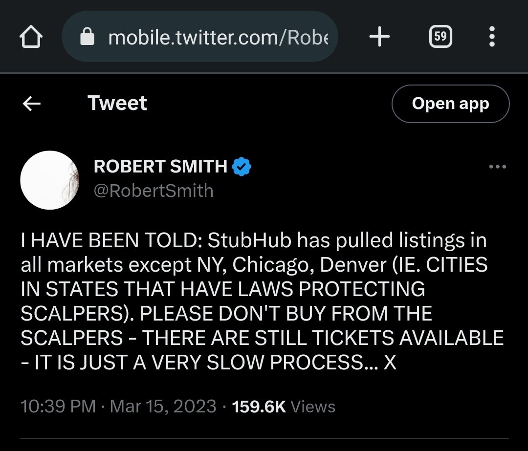 ALYVAIR's tweet photo. @RobertSmith Well May have found an answer to my post, a shitty answer but nonetheless an answer.
@chicagosmayor @nbcchicago @ABC7Chicago   the city that stands behind scalpers and not buyers...classy😡 😡😡😡 https://t.co/nydpctG7QT