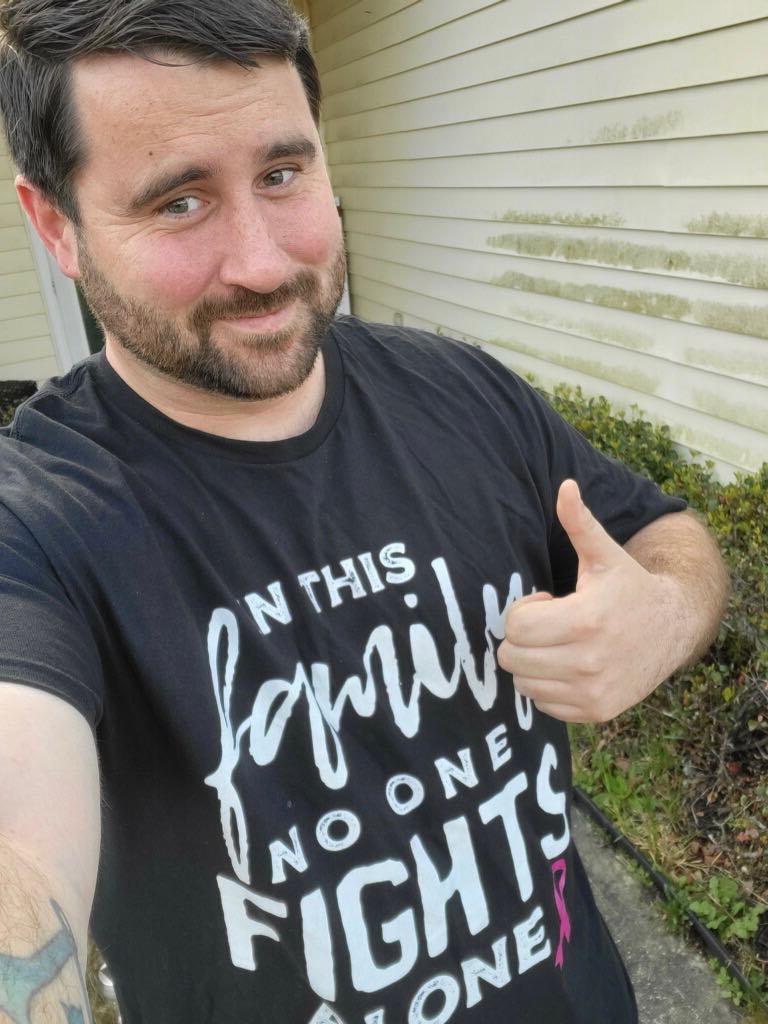 We're in this together. stay strong, ma. Love you.

#fuckcancer