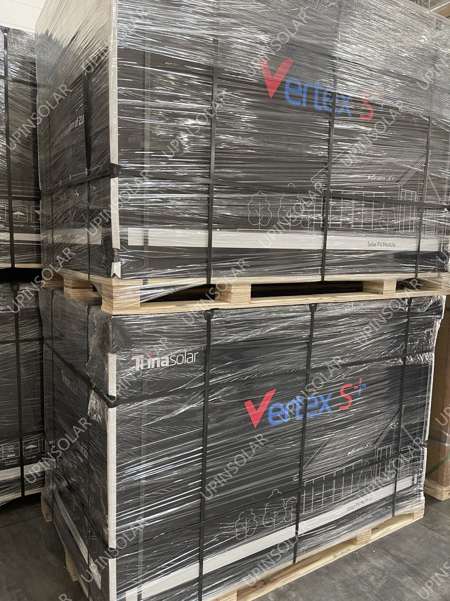 EmilyYe43046150's tweet photo. Trina #TSM-#NEG9R.28 430wp #Topton dual glass black frame solar panels in stock now,only have 2 pallets.
Welcome to contact with us😊
#solarpanel #solarenergy #solar #solarpanels #trina #renewableenergy #solarsystem #greenenergy #trinasolar #vertex #solarpv #dualglass https://t.co/LeyWzN2rpe