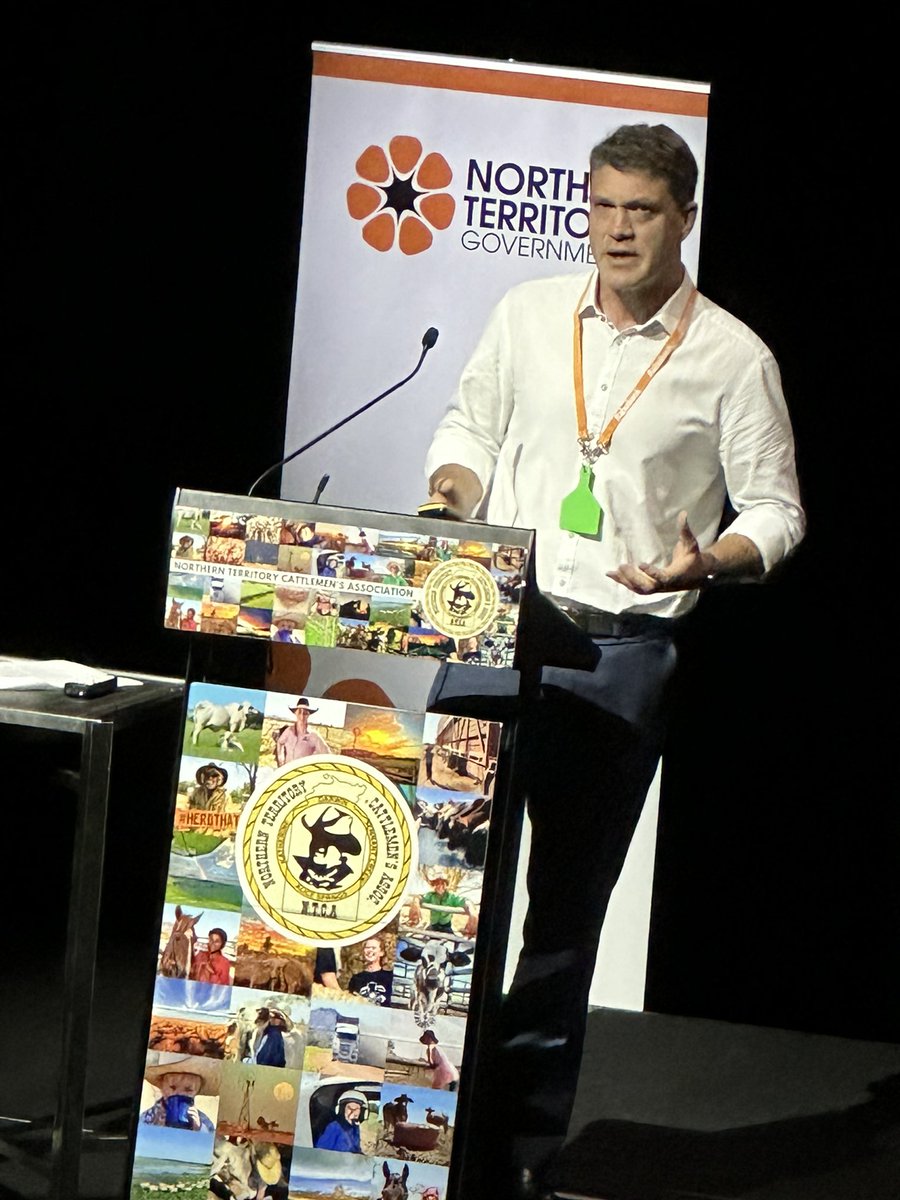 What are the 3 biggest thing that will shape the future of the NT cattle industry? <a href="/angus_gb/">Angus Gidley-Baird</a> <a href="/RabobankAU/">Rabobank Australia</a> #NTCAconf2023 #NTcattlemen