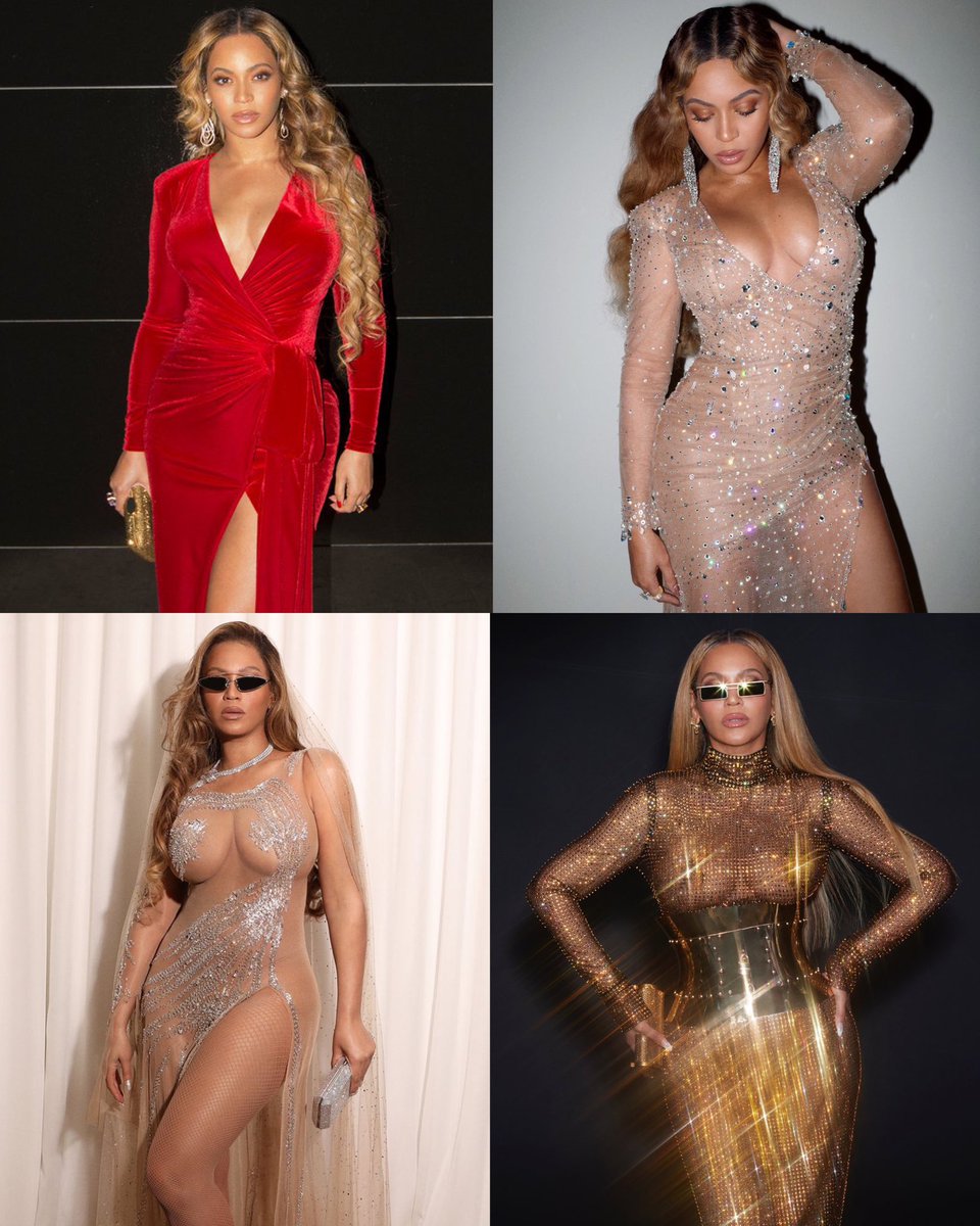 rumiyonce's tweet photo. Beyoncé‘s gold party looks >>> https://t.co/9dy0VQC3qc