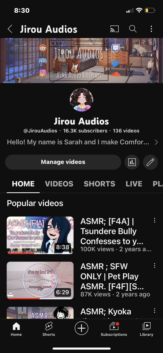 JirouAudios's tweet photo. Omg???? 100k Views??? <3 https://t.co/CjjxW4nORy