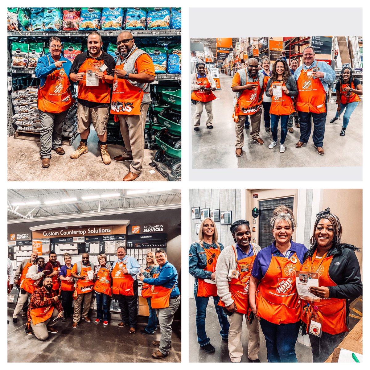 What a great day filled with knowledge, development and some recognition! Amazing job Team! 

🔥🟧🔥

#TheHomeDepot #Store6579 #DDW