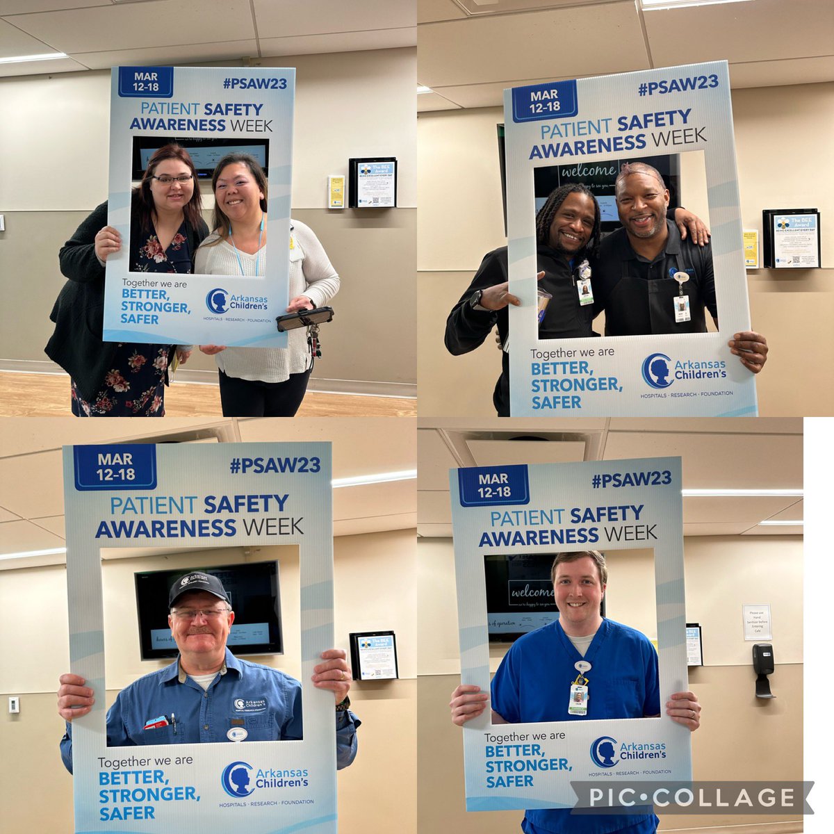 Stephanie Evans (@steph_evans99) on Twitter photo Here’s just a few of the many faces that help keep our patients safe <a href="/archildrens/">Arkansas Children's</a> #SPSsafetyweek2023 #PSAW23 #championforchildren <a href="/JamieWigginsRN/">Jamie Wiggins, PhD, RN, FACHE, FAAN</a> <a href="/MarcyDoderer/">Marcy_Doderer</a> <a href="/DalabihAbdallah/">Abdallah Dalabih, MD, MBA, FCCM, CPE</a> <a href="/erin_eep/">Erin</a> <a href="/ItwellsTdw/">Tammy</a> <a href="/6allens/">Amy Allen</a> Here’s just a few of the many faces that help keep our patients safe <a href="/archildrens/">Arkansas Children's</a> #SPSsafetyweek2023 #PSAW23 #championforchildren <a href="/JamieWigginsRN/">Jamie Wiggins, PhD, RN, FACHE, FAAN</a> <a href="/MarcyDoderer/">Marcy_Doderer</a> <a href="/DalabihAbdallah/">Abdallah Dalabih, MD, MBA, FCCM, CPE</a> <a href="/erin_eep/">Erin</a> <a href="/ItwellsTdw/">Tammy</a> <a href="/6allens/">Amy Allen</a>