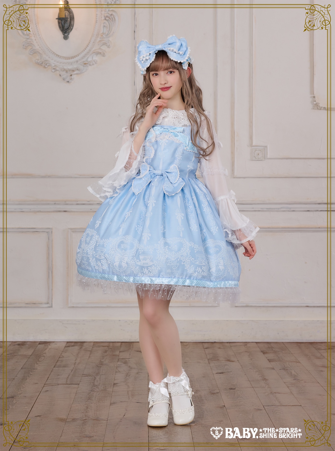 BABY Sugar rose tea time JSK サックス