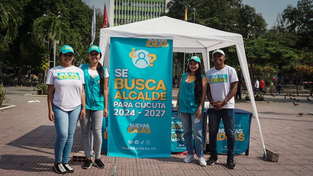 nuevasideasco's tweet photo. 🚨#SeBuscaAlcalde HOY desde el parque Santander en la FERIA DE EMPLEO PARA BUSCAR ALCALDE

#cucuta #alcalde #elecciones2023 https://t.co/jA8K5EcP7P