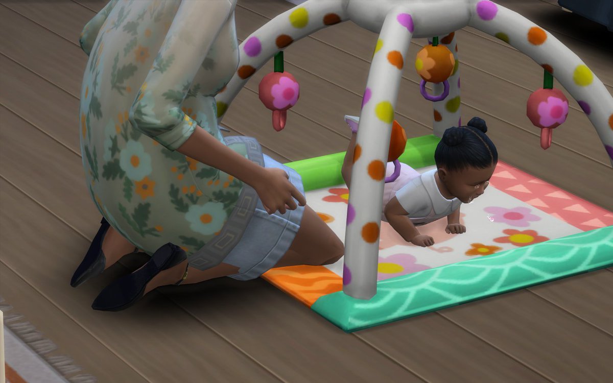 ESNSaki's tweet photo. im LIVING #TheSims4Infants #Thesims4growingtogether https://t.co/MfSwrDV5oF