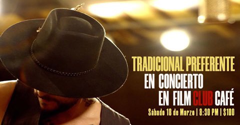 BlazkoScaniglia's tweet photo. Este sábado presentando a #TradicionalPreferente EN VIVO en @filmclubcafe. https://t.co/dHW2w41Qrt