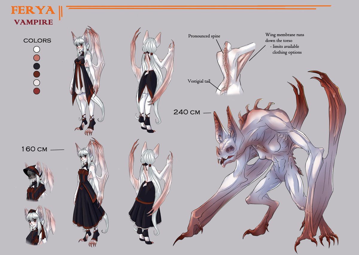 bond3ad's tweet photo. Lil redesign of my vampire bat OC 🦇🍷
#art #artwork #illustration #oc #monstergirls https://t.co/vGY2EZhJaU