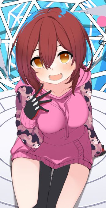 パーカーに柄乗っけると一気にロボ子さん感出てくるからすごい 