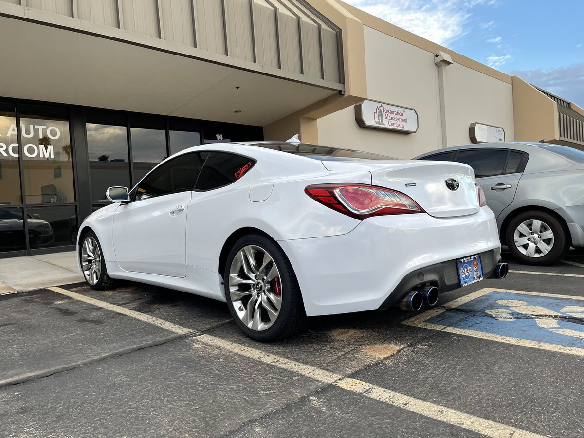 ChiefinIt's tweet photo. my new 2015 Genesis Coupe!manual transmission 3.8L V6 R-spec only 42k miles! https://t.co/uwDykGSjGc