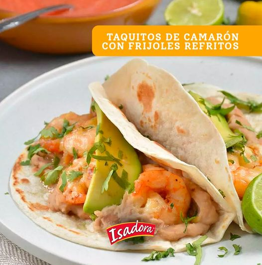 CANAINCA's tweet photo. Para esta Semana Santa unos tacos de camarón con frijoles refritos 🍤 
#FrijolesIsadora nos comparte la receta https://t.co/sIcSH2B4O5 🤤
#Sabormex https://t.co/yzYwXkvpD3