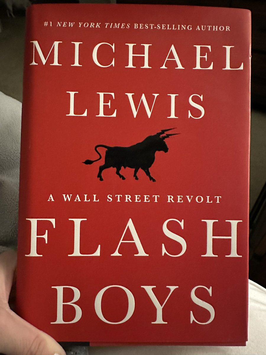 CaitlynMFoster's tweet photo. Next up on my 2023 reading list #FlashBoys https://t.co/9x59D1JPT5