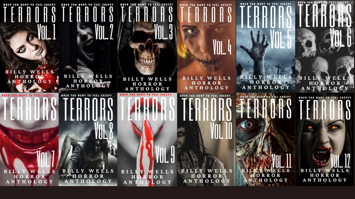 When you feel like a good scare #Terrors-Vol 12 amazon.com/dp/B09WZZB5TZ youtu.be/qWryfTQIv_4 
Please RT 
<a href="/DemonxBunny/">DemonxBunny ™</a>
<a href="/DerekRKing2/">Derek R King ✒️</a>
<a href="/DevannyPinn/">Devanny Pinn</a> 
<a href="/devils_prayer/">Luke Gracias</a>
@devon_spier
@DFormedLunchbox
<a href="/dgrtsg/">Dark Genre ReTweet & Support Group</a>
<a href="/diabolikdvd/">DiabolikDVD.com</a>
<a href="/DJBILLYDAKID1/">DJBILLYDAKID</a>
<a href="/djdMar123/">D.J. Doyle</a>
@dkarner
<a href="/DKHundt1/">D. K. Hundt #ProudParent/Ally🏳️‍🌈</a>
<a href="/DMLaBar/">𝔻𝕒𝕚𝕤𝕪 𝔻 🌼 💙 ☮️</a>
<a href="/Doctor_Snik/">Dr. Snik: The Sonic Surgeon</a>