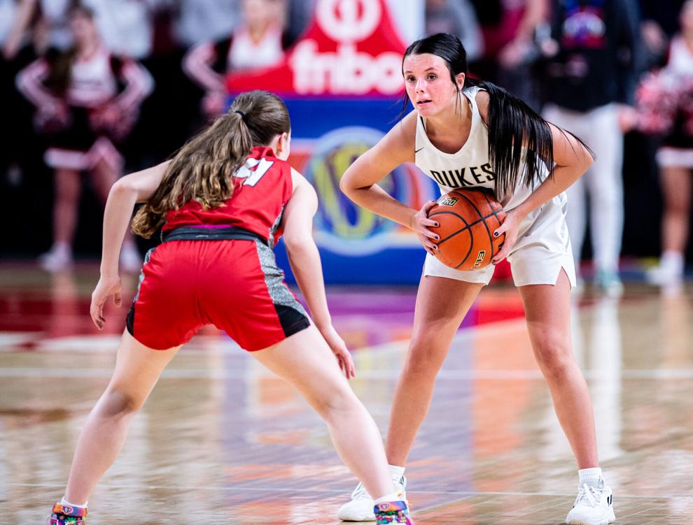 YorkDukeGBB's tweet photo. Kiersten Portwine set the school record for 3-point shots made in a season with 56. Go Dukes! #yorkdukes https://t.co/UIc1L8LUTs