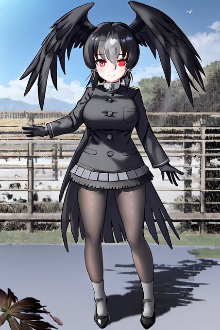 AI描きプログラムでヤタガラスを作ってみました🐦🖤

#けものフレンズ
#stablediffusion 
#AIイラスト #AIart 