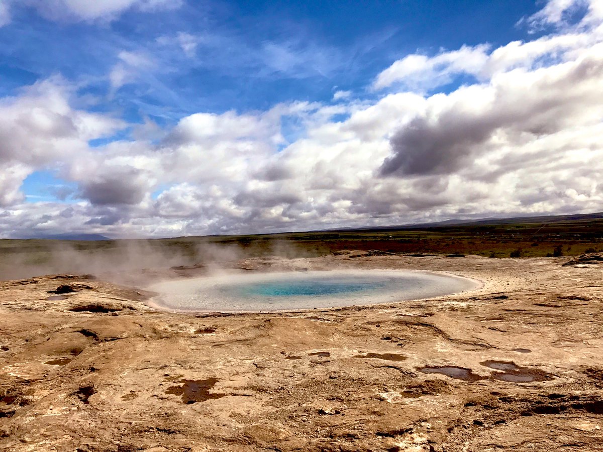 Hot spring. #iceland