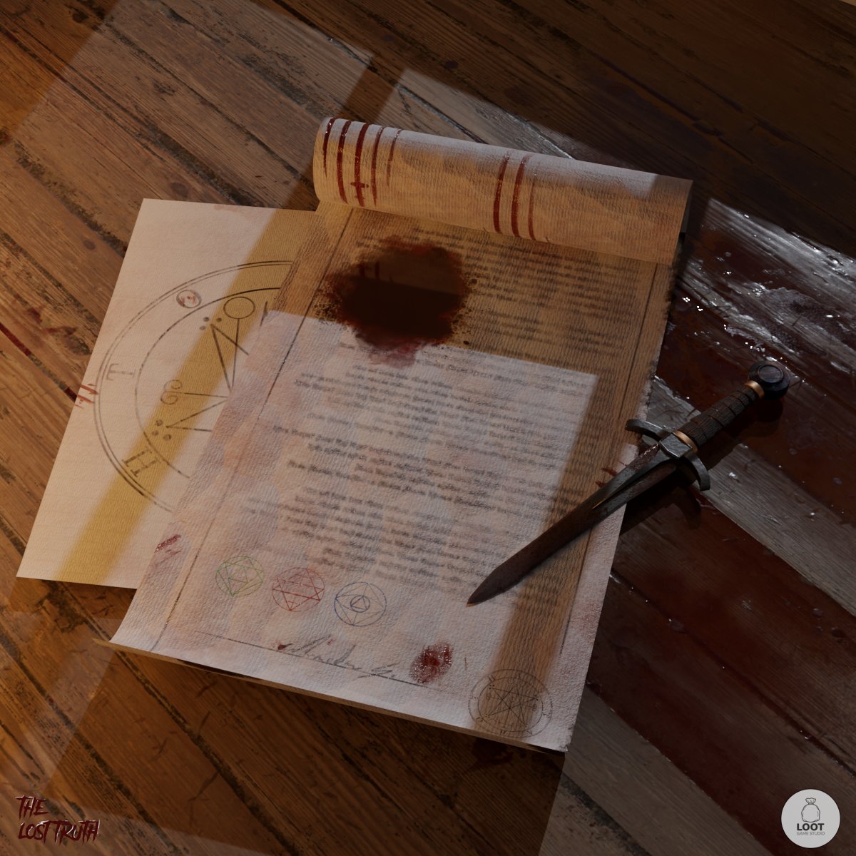 lootgamestudio's tweet photo. Imagem de divulgação oficial do nosso primeiro game. Está em desenvolvimento e em breve eu trago novidades! #thelosttruth #terrorindie https://t.co/jbPDwxvOC3