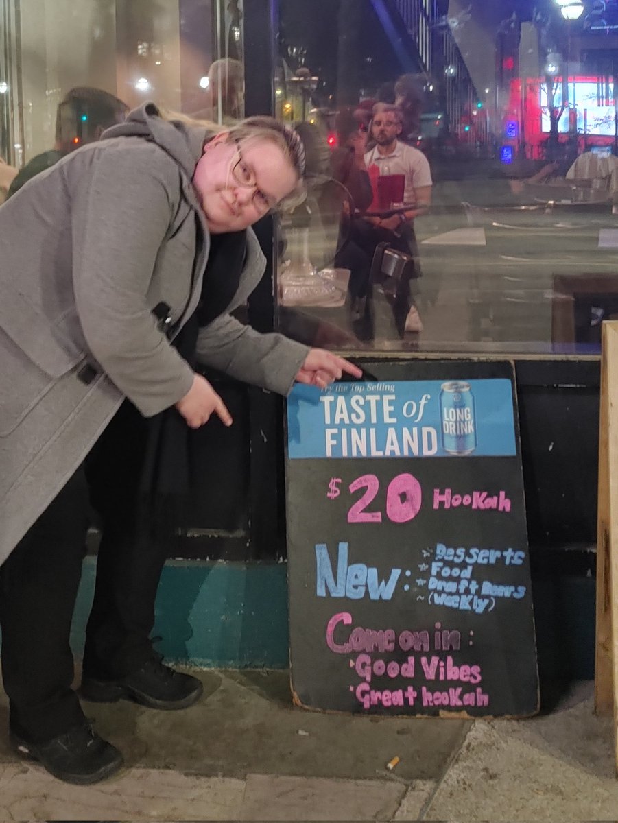 Ella_Peltonen's tweet image. Atlanta is full of surprises! 😂 #Atlanta #Percom2023 #TasteOfFinland #lonkero