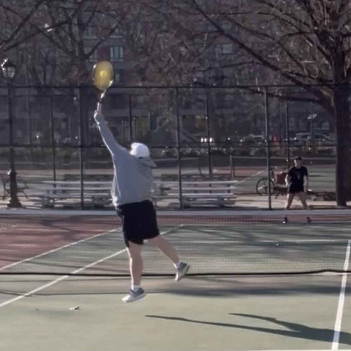 RyanLynchRadio's tweet photo. Unbelievable range at the net 🎾 https://t.co/nkqb7QPOVP