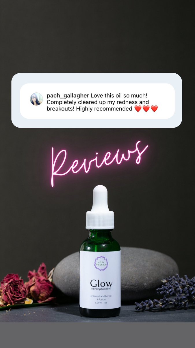 adibotanycare's tweet photo. Glowing Reviews ✨⭐️ The Glow Facial Oil 

You’re a #NaturalBeauty 

https://t.co/UjYOl8HFQQ https://t.co/PxbTsUw8h7