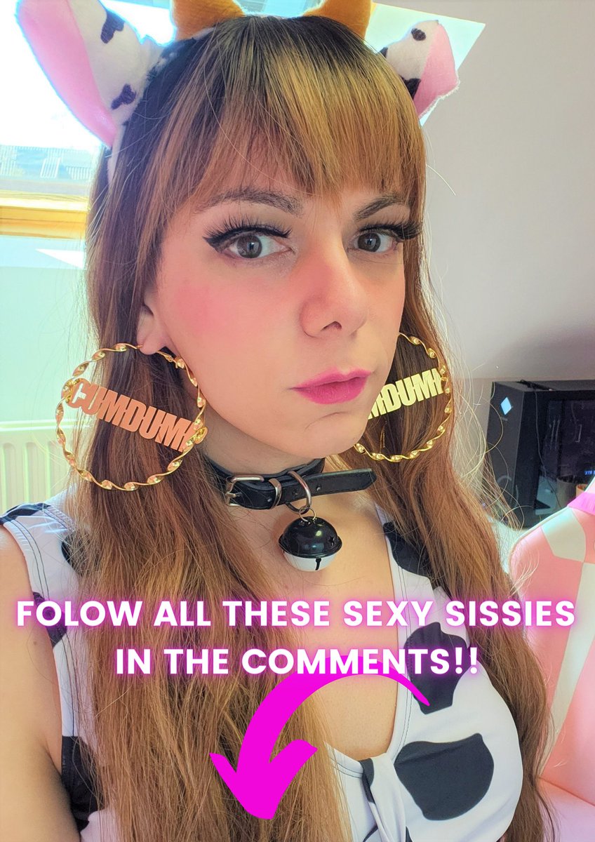 SissyJoyce's tweet photo. ✨🔊SISSY PROMOTION POST🔊✨
Check out all these sexy sissies in the comments and give them a folow!!! Post a little introduction and picture in the comments below and go folow eachother!! I can't retweet every single one of you but this is the least I can do for you ❤
👇👇👇👇 https://t.co/Ds4JQtkel9
