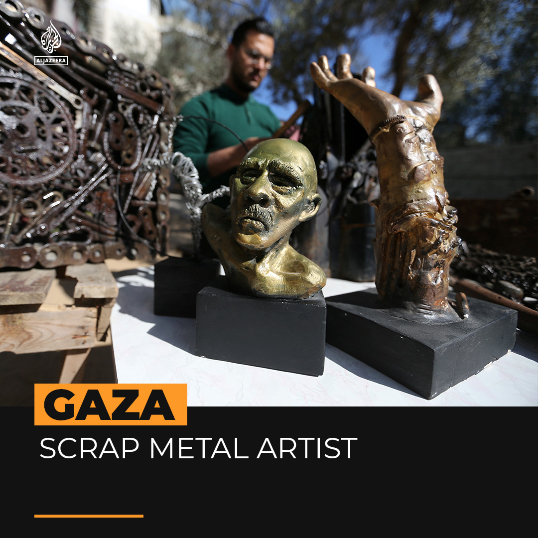 Al Jazeera English on Twitter ""Although this is scrap metal, it