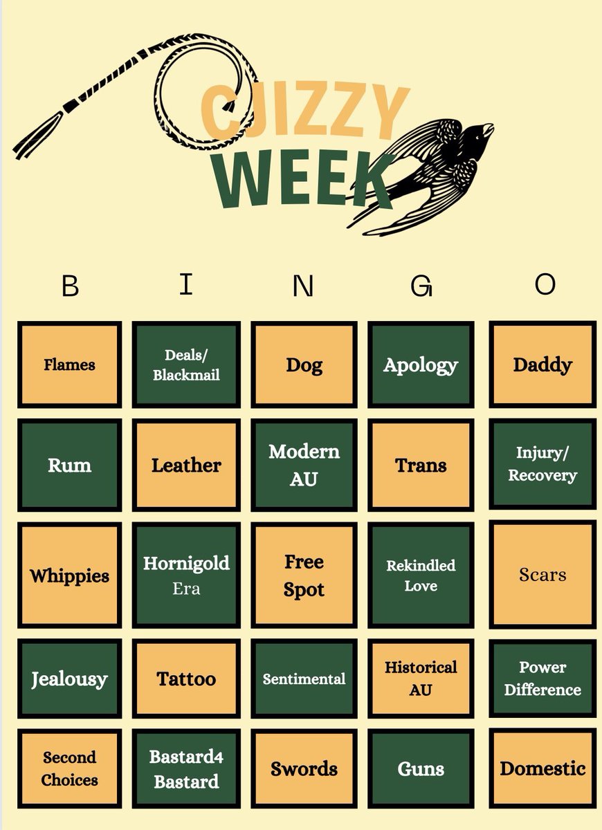 HamiltweetTrash's tweet image. Chose this bingo sheet for #cjizzyweek so here's to hoping I actually /do/ something cohesive. First ficlet thing is Dog surprisingly.