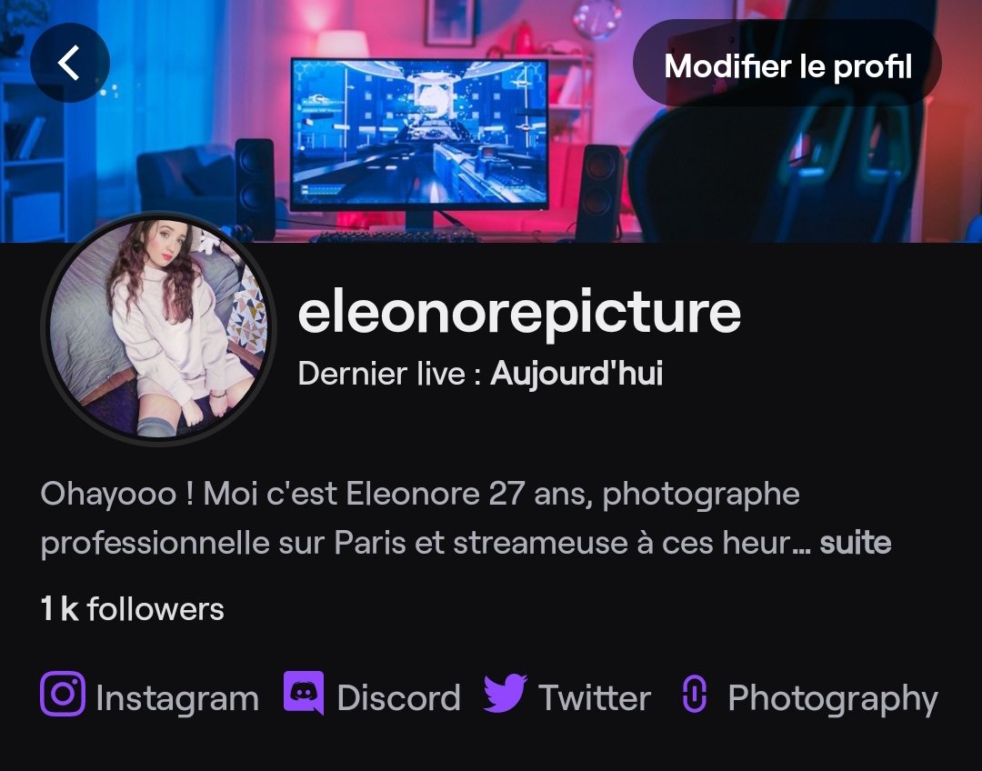 EleonorePicture's tweet photo. Merci pour les 1K atteints sur la chaîne ! Vous êtes des boss mes zouzes 😂🌺❤️😍🙄 ! Comme promis live Subathon ce lundi 20 mars dès 17h30 jusqu'à 21h ou plus ahah
#twitch #twitchfr #subathon #gaming #gamers https://t.co/bvQmUbsWrZ