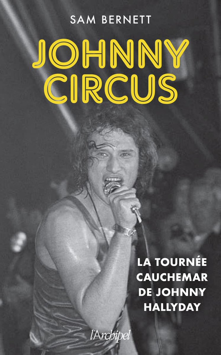 johnnymusic1960's tweet photo. Sortie livre ( 1 juin 2023 )
Johnny Circus - La tournée cauchemar de Johnny Hallyday Broché
#johnnyhallyday
#sambernett
L'histoire de la tournée la plus ambitieuse... et la plus chaotique de Johnny Hallyday
Broché : 240 pages
PRECOMMANDE : https://t.co/NB9C8yELft https://t.co/nRKs7R9P0o