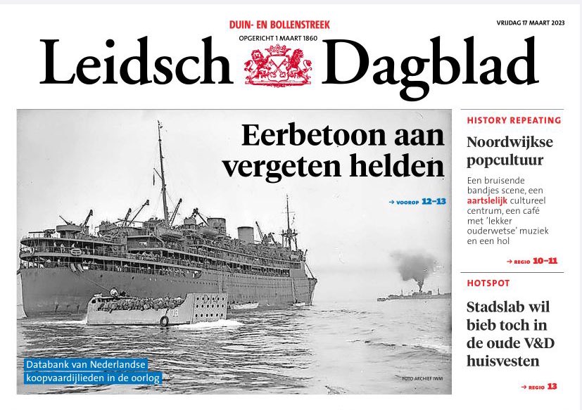 Stichting Koopvaardijpersoneel 1940 - 1945 (@1939_1946wo2) on Twitter photo 