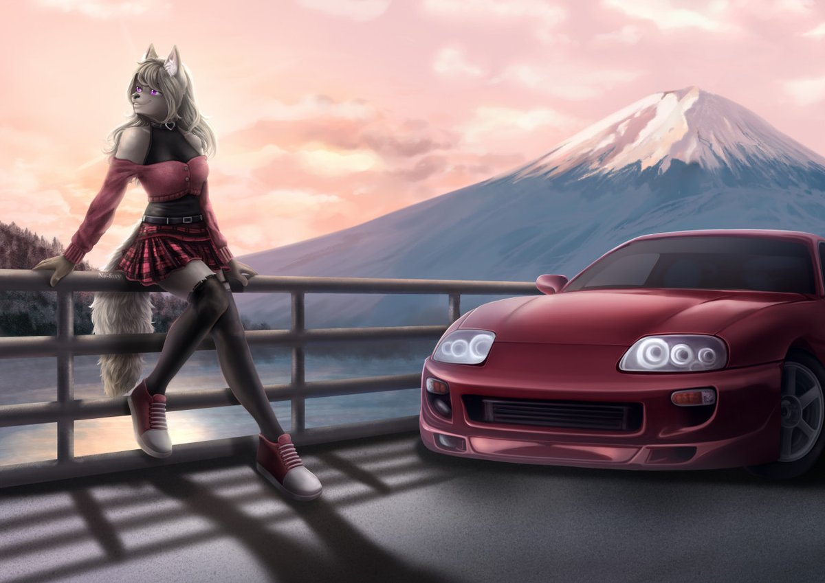 NeilyFox's tweet photo. Some complete YCH's with cars from my Furaffinity💜
. 
#Anthro #furry #furryart #ychcommission #originalcharacters #anthroart https://t.co/LR73MhJyBN