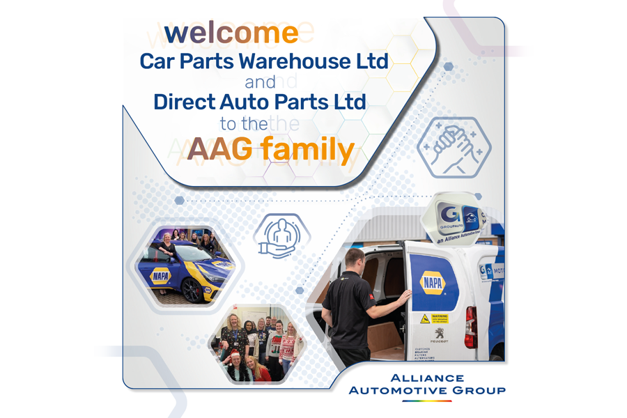 Alliance Automotive Group has announced that it has recently completed the acquisition of two motor factor businesses that are not part of the company’s own buying group networks, Direct Auto Parts Ltd (DAP) and Car Parts Warehouse Ltd (CPW).

wolk-aftersales.com/alliance-autom…