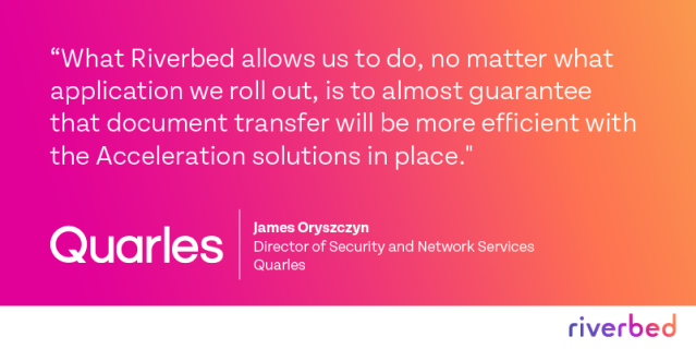 RejBouffaut's tweet photo. #DigitalExperience #RiverbedAcceleration #LegalServices #HRTech @riverbed @QuarlesandBrady https://t.co/mjW9yz0kG3 https://t.co/wzGxsMpGDW