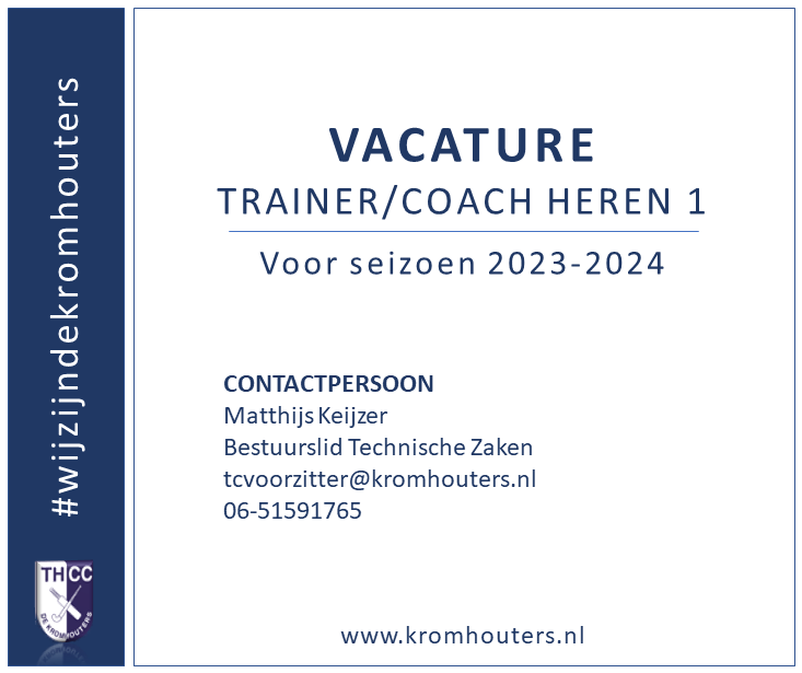 THCC De Kromhouters 💙 tweet media