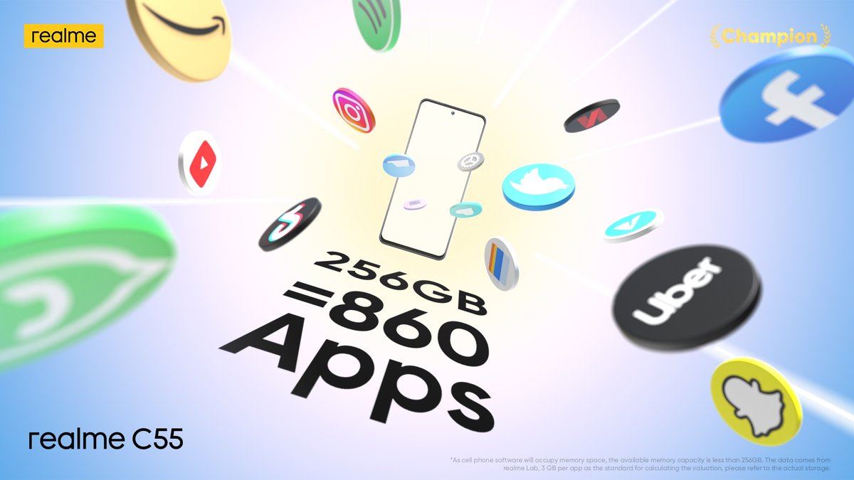 Realme On Twitter Did You Know 256GB 860 Apps You re Gonna Have realme-on-twitter-did-you-know-256gb-860-apps-you-re-gonna-have