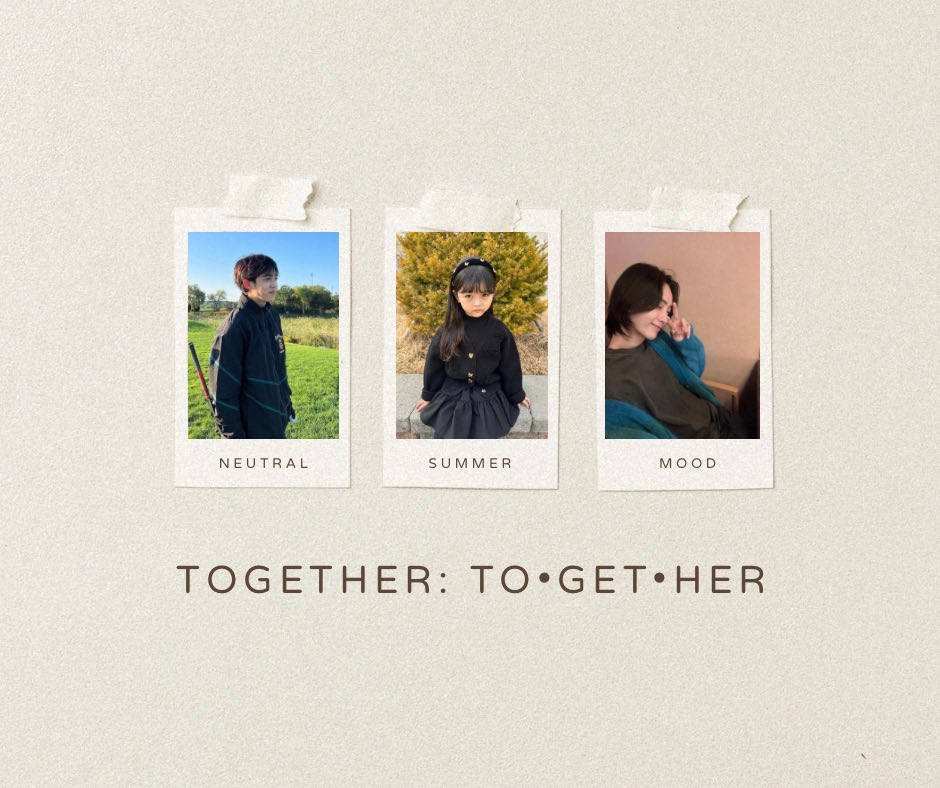 TOGETHER: to•get•her
cj parent au series

• one

Bamie is SC’s adoptive daughter and JH is SC’s fiancé. 

JH and SC are going to get married soon. But Bamie as the princess doesn’t like to share her dad with anybody else. How will the two of them co-exist inside one household?